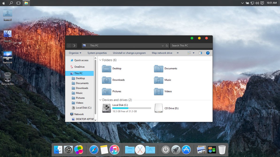 Mac os theme for windows 10 free download